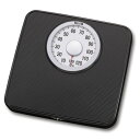 TANITA タニタ シンプル体重計 / ヘルスメーター 【アナログ】 ブラック (黒) 最小表示:1kg