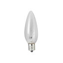 YAZAWA シャンデリア球 C32 E12 25W クリア C321225C【×50セット】 【お徳用 まとめ買い お買い得 業務用 割引 セット販売】 家電 生活家電 照明 ライト 住宅設備家電