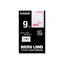 カシオ ネームランド用テープカートリッジ スタンダードテープ 8m XR-9XRD 透明 赤文字 1巻8m入 【×3セット】 【お徳用 まとめ買い お買い得 割引】 プリンタ インク インクカートリッジ トナー カシオ(CASIO)用(2)