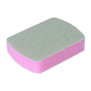 トイレスポンジ / トイレ掃除用品 【2枚入 60個セット】 約幅5cm 除菌 おまかせくださいトイレ用 〔お手洗い レストルーム〕