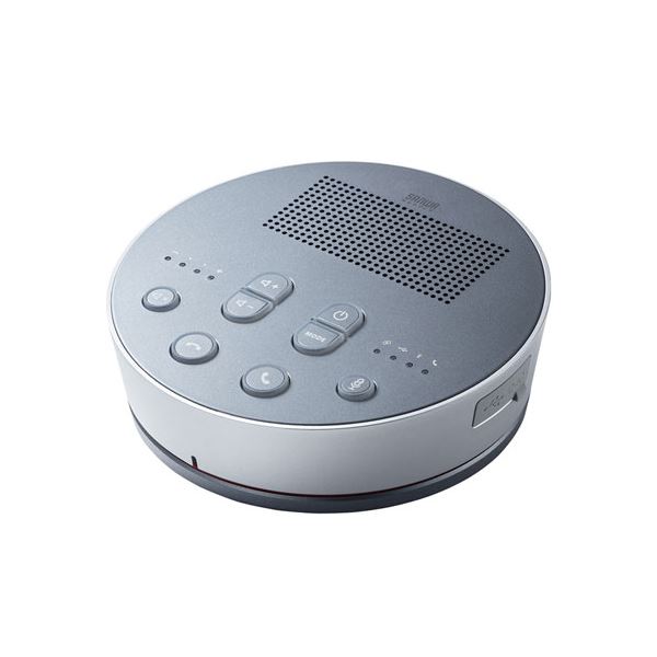 サンワサプライ Bluetooth会議スピーカーフォン (スピーカーフォンのみ) MM-BTMSP3MC