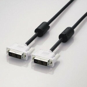 【5個セット お徳用セット】 エレコム DVIシングルリンクケーブル （デジタル） CAC-DVSL30BKX5 【お徳用 まとめ買い お買い得 業務用 割引 セット販売】