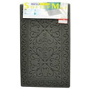 【8個セット お徳用 まとめ買い お買い得 お徳用セット】 玄関マット / ドアマット 【屋外】 45cm×75cm グレー ソフテップマット リッチアイロン 【お徳用 まとめ買い お買い得 業務用 割引 セット販売】(3)