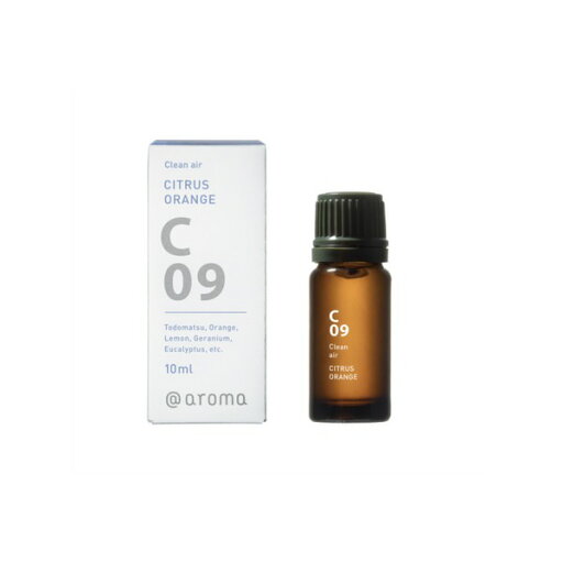 アットアロマ エッセンシャルオイル2本セット C09 シトラスオレンジ 10ml【代引不可】 アットアロマ エッセンシャルオイル2本セット C09 シトラスオレンジ 10ml【代引不可】