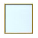 【角額】正方形額・壁掛けひも・アクリル付き ■450角（450×450mm）ゴールド