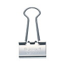 【ライオン事務器 lion 事務 事務用文具】 バインダークリップニッケルメッキ 中 口幅25mm No.111N 1箱 (10個) 【×30セット】 【お徳用 まとめ買い お買い得 業務用 割引 セット販売】 文房具・事務用品 文具 オフィス用品 文房具 事務用品 クリップ