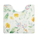 オカ ササッと拭けるトイレマット 約55×60cm フィオレ 1枚 【×2セット】 【お徳用 まとめ買い お買い得 業務用 割引 セット販売】 (掃除 トイレ用品 トイレ用洗剤 トイレ 便座カバー トイレマット トイレ清掃)