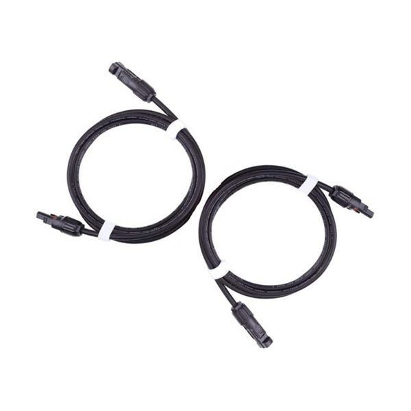 アサガオ ソーラーパネル延長ケーブル 5m ASEC5-JP 1セット （2本） 日用品雑貨・文房具・手芸 非常用・防災グッズ 非常用・防災グッズ