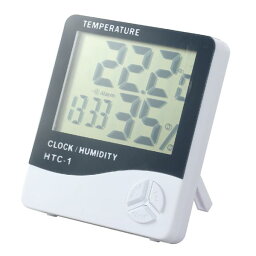 (まとめ) 温湿度計 HTC-1 【×5セット】