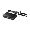 サンワサプライ Giga対応スイッチングハブ 16ポート・ループ検知機能付き LAN-GIGAH16L 1台(2)