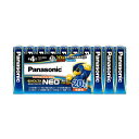 Panasonic 電池 充電池 バッテリー パナソニック アルカリ乾電池EVOLTAネオ 単4形 LR03NJ / 20SW 1パック (20本) 【×10セット】 【お徳用 まとめ買い お買い得 業務用 割引 セット販売】 家電 電池・充電池