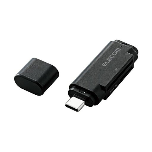 ELECOM エレコム PC機器 USBType-Cメモリリーダライタ (スティックタイプ) ブラック MR3C-D011BK 1個 ELECOM エレコム PC機器 USBType-Cメモリリーダライタ (スティックタイプ) ブラック MR3C-D011BK 1個