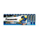 Panasonic 電池 充電池 バッテリー パナソニック アルカリ乾電池EVOLTAネオ 単4形 LR03NJ / 12SW 1パック (12本) 【×10セット】 【お徳用 まとめ買い お買い得 業務用 割引 セット販売】 家電 電池・充電池(2)