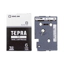 【キングジム 事務用品 KING JIM 文具 オフィス用品 文具】 テプラ TRテープカートリッジ 6mm 白 / 黒文字 TC6S 1個 【×10セット】 【 まとめ買い お買い得 業務用 割引 オフィス用品 文房具 事務用品】 ラベルシール・プリンタ