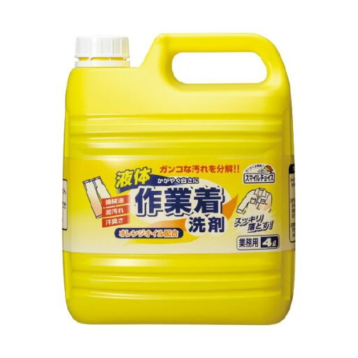 ミツエイ スマイルチョイス 液体作業用洗剤 4L ( 掃除用品 文房具・事務用品 生活雑貨 オフィス用品 日用品雑貨 日用消耗品 文房具 お掃除 ) ミツエイ スマイルチョイス 液体作業用洗剤 4L ( 掃除用品 文房具・事務用品 生活雑貨 オフィス用品 日用品雑貨 日用消耗品 文房具 お掃除 )
