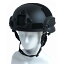 アメリカ軍特殊部隊MICH2002FASTヘルメットレプリカ ブラック