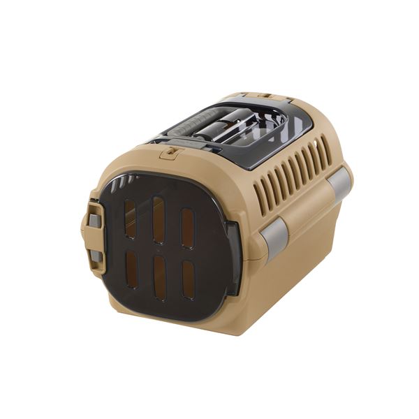 キャンピングキャリーファイン ダブルドア S ブラウン （ペット用品） 【 ペット用品 犬用品 猫用品 うさぎ ベッド 犬 猫 PET キャリーバック お散歩 バック 旅行 】