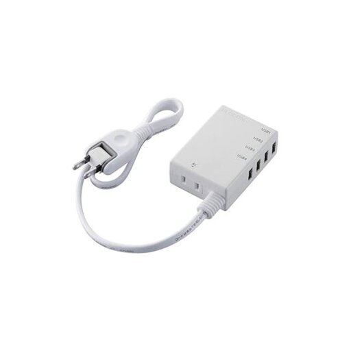 【まとめ買い 5個セット】 エレコム USBタップ / USBメス×4 / AC×1 / ケーブル60cm / 3.1A / ホワイト MOT-U06-2144WHX5 【お徳用 まとめ買い お買い得 業務用 割引 セット販売】 【まとめ買い 5個セット】 エレコム USBタップ / USBメス×4 / AC×1 / ケーブル60cm / 3.1A / ホワイト MOT-U06-2144WHX5 【お徳用 まとめ買い お買い得 業務用 割引 セット販売】