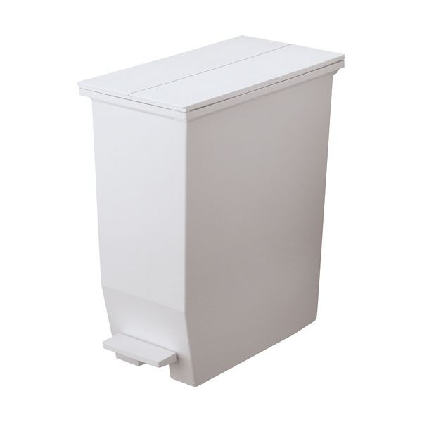 リス 棚下で使えるペダルダストボックス 35L グレー GPRB047 1台 ( 掃除用品 事務用品 清掃 オフィス用品 日用品雑貨 ゴミ箱 ダストボックス お掃除 )