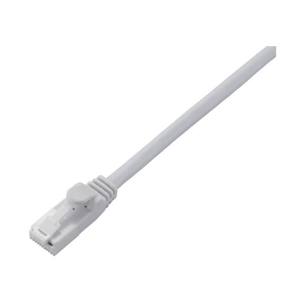 ELECOM エレコム LANケーブルCat6 ホワイト 1m LD-GPT / WH1 / RS 【×5セット】 【お徳用 まとめ買い お買い得 業務用 割引 セット販売】