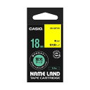 カシオ CASIO ネームランド NAME LAND スタンダードテープ 18mm×5.5m 蛍光黄 / 黒文字 XR-18FYW 1個 【×10セット】 【お徳用 まとめ買い お買い得 業務用 割引 セット販売】 文房具・事務用品 文具 オフィス用品 文房具 事務用品 ラベルシール・プリンタ