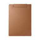 【キングジム 事務用品 KING JIM 】 レザフェスUクリップボード (カバー付)A4 キャメル 1932LU 1枚 【×5セット】 【 まとめ買い お買い...