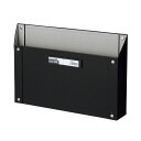 TANOSEE 【お徳用セット】 TANOSEE マグネットボックス (貼り表紙) A4サイズ 黒 1個 【×10セット】 【お徳用 まとめ買い お買い得 業務用 割引 セット販売】