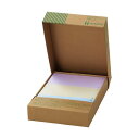 TANOSEE 【お徳用セット】 TANOSEE マルチプリンタ帳票 (FSC森林認証紙) A4カラー 2面 1セット (1000枚:500枚×2箱) 【×3セ...
