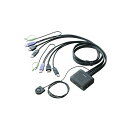 ELECOM エレコム PC機器 パソコン切替器 / HDMI対応 KVM-HDHDU2 1920×1200(WUXGA)、1920×1080(フルHD)、ワイド解像度に対応!2台のパソコンで、1セットのHDMI対応ディスプレイとUSBマウス・USBキーボード、スピーカを共有できるHDMIパソ(2)