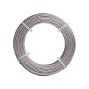 TRUSCO ナイロン被覆ステンレスワイヤロープ 1.5mm×20m CWC-15S20 1巻 ( 掃除用品 文房具・事務用品 生活雑貨 オフィス用品 日用品雑貨 日用消耗品 文房具 お掃除 )(3)