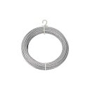 TRUSCO メッキ付ワイヤロープ 3mm×30m CWM-3S30 1巻 【×5セット】 【お徳用 まとめ買い お買い得 業務用 割引 セット販売】 ( 掃除用品 文房具・事務用品 生活雑貨 オフィス用品 日用品雑貨 日用消耗品 文房具 お掃除 )