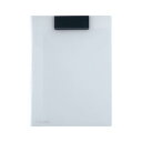 セキセイ ActifV クリップファイル マグネ【プラス 事務用品 PLUS 文具 オフィス用品 文具】 A4判 タテ型 クリア 【×5セット】 【 まとめ買い お買い得 業務用 割引 オフィス用品 文房具 事務用品】 ファイル・バインダー クリップボード・クリップファイル