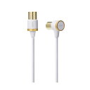 ELECOM エレコム TV接続用アンテナケーブル DH-ATLS48K30WH 【×3セット】 【お徳用 まとめ買い お買い得 業務用 割引 セット販売】