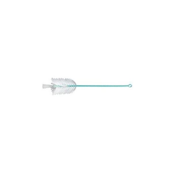 【まとめ買い セット販売】 ブラシ(ナイロン) 瓶洗2号 (柄:水色) 全長340mm 【×5セット】