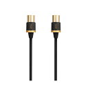 ELECOM エレコム 4K8K対応TV用アンテナケーブル (短尺モデル) DH-ATSS48K207BK 【×3セット】 【お徳用 まとめ買い お買い得 業務用 割引 セット販売】(2)