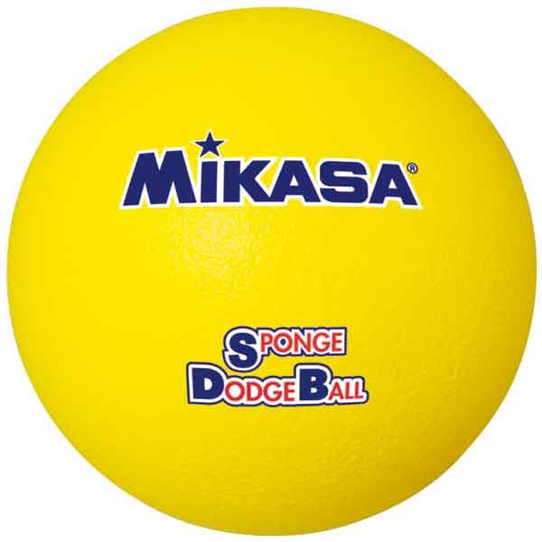 MIKASA（ミカサ）ドッジボール スポンジドッジボール イエロー 【STD18】