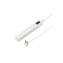 【まとめ買い 5個セット】 YAZAWA 差し込みフリータップ 2面 ブレーカーSW付 1.5m ホワイト H9B10115WHX5 【お徳用 まとめ買い お買...