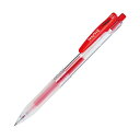 TANOSEE 【お徳用セット】 TANOSEE ノック式ゲルインクボールペン (バインダークリップ) 0.5mm 赤 1本 【×300セット】 【お徳用 まと...