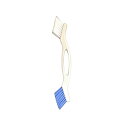 【3個セット お徳用セット】 オーエ サッとる 目地ブラシ ホワイト 67141 【お徳用 まとめ買い お買い得 業務用 割引 セット販売】