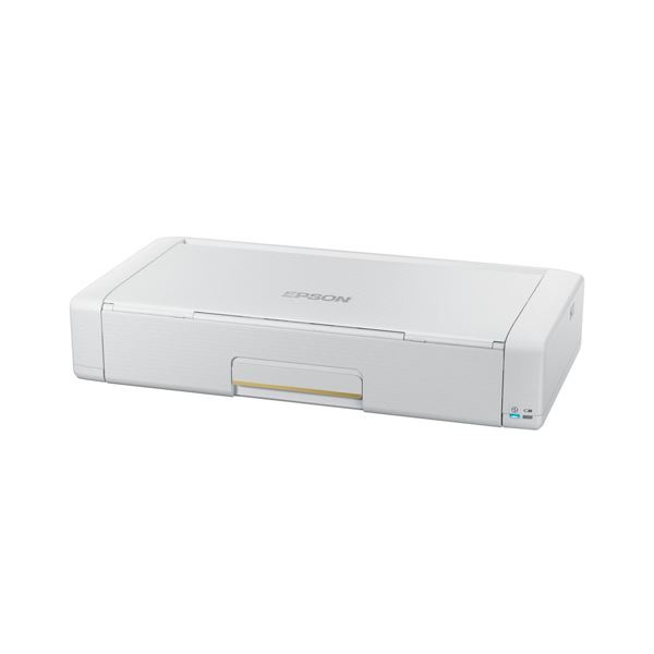 【EPSON メーカー純正品 EPSON 】 エプソン モバイルインクジェットプリンター A4 ホワイト PX-S06W 1台