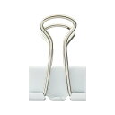 TANOSEE 【お徳用セット】 TANOSEE ダブルクリップ 小 口幅19mm ホワイト 1箱 (10個) 【×100セット】 【お徳用 まとめ買い お買い...