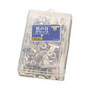【ライオン事務器 lion 事務 事務用文具】 蛇の目クリップ 豆口幅20mm CS-M14 1箱 (30個) 【×5セット】 【お徳用 まとめ買い お買い得 ...