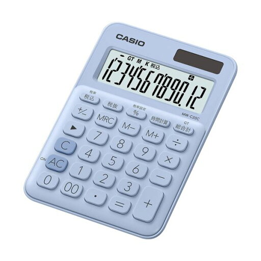カシオ カラフル電卓 ミニジャストタイプ12桁 ペールブルー MW-C20C-LB-N 1台 【×10セット】 【お徳用 まとめ買い お買い得 業務用 割引 セット販売】 日用品雑貨・文房具・手芸 文房具・事務用品 文具 オフィス用品 文房具 事務用品 電卓 カシオ カラフル電卓 ミニジャストタイプ12桁 ペールブルー MW-C20C-LB-N 1台 【×10セット】 【お徳用 まとめ買い お買い得 業務用 割引 セット販売】 日用品雑貨・文房具・手芸 文房具・事務用品 文具 オフィス用品 文房具 事務用品 電卓