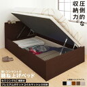 【跳ね上げ式ベッド チェストベッド 】 収納ベッド 北欧スタイル 北欧 セミシングル セミシングルベッド すのこベッド 収納付 跳ね上げ式 大容量 プレミアムポケットコイルマットレス付き ポケットコイル 【横開き】 セミシングル(3)
