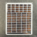 211・E231系前面行先インレタ(Nゲージ)