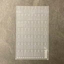 新幹線窓貼編成標記インレタ(J)(Nゲージ)