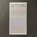 汎用行先ステッカー(多摩の8000系篇その3)(Nゲージ)