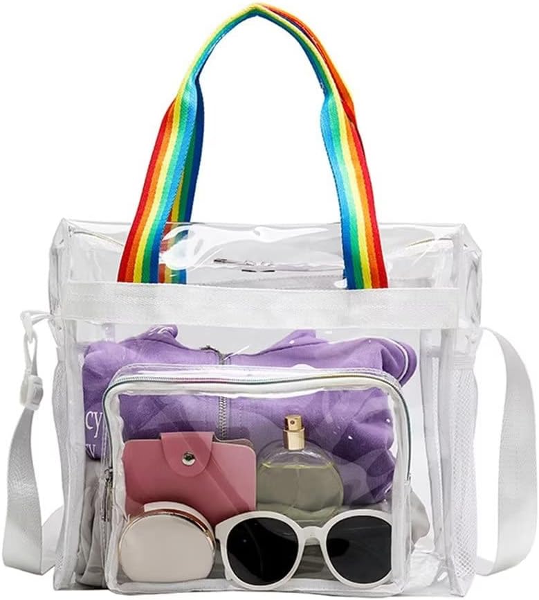 プールバッグ クリア ビニールバッグ ビーチバッグ 大人 レディース おしゃれ 透明バッグ 防水 トート..