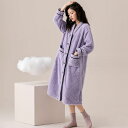 着る毛布 ロング ふんわり ルームウェア ホワイト パープル M-2XL 大きいサイズ レディース パーカー もこもこ ふわふわ 部屋着 あったか かわいい カ...