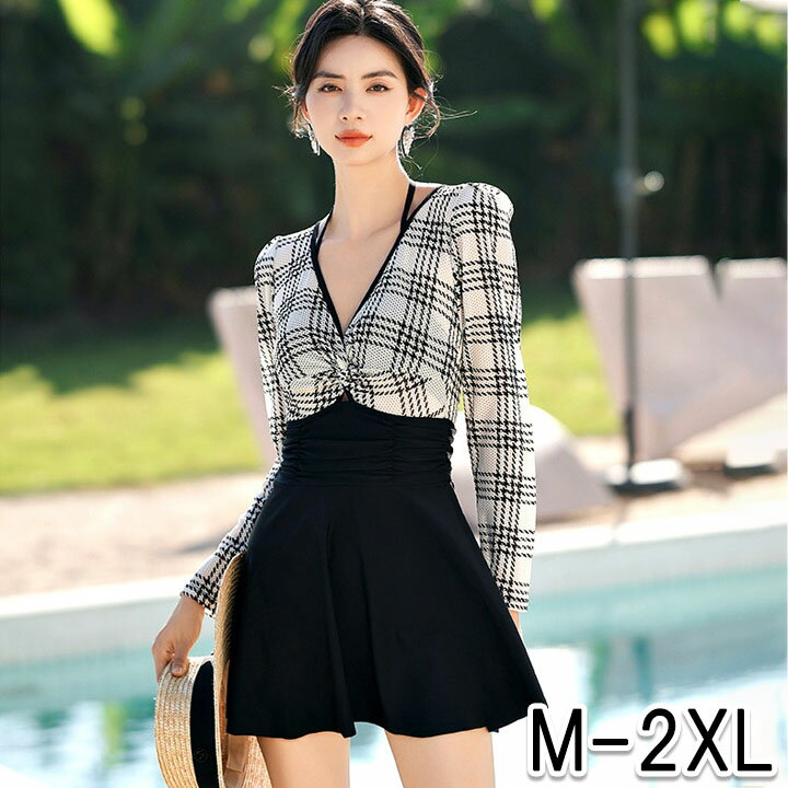 水着 レディース ワンピース セクシー ホワイト ブラック 大きいサイズ 20代 30代 オトナ女子 黒 白 お洒落 可愛い ハイウエスト